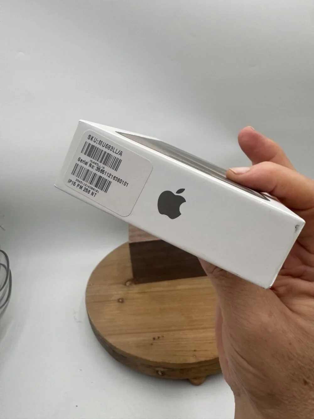 Apple iPhone 15 Pro box featuring Gag gift wrapping empty box no phone